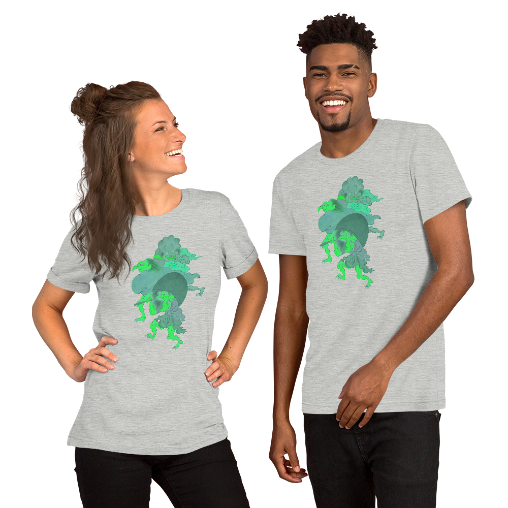 Hyakki Yagyō Emaki,　Unisex t-shirt